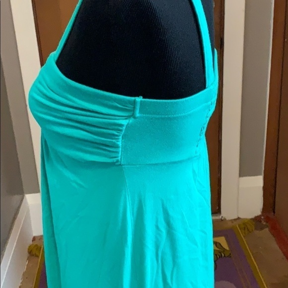 Old navy green maxi dress size small - Picture 4 of 7